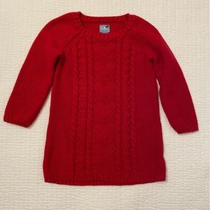 Baby Gap 18-24 Months Red Sweater Dress